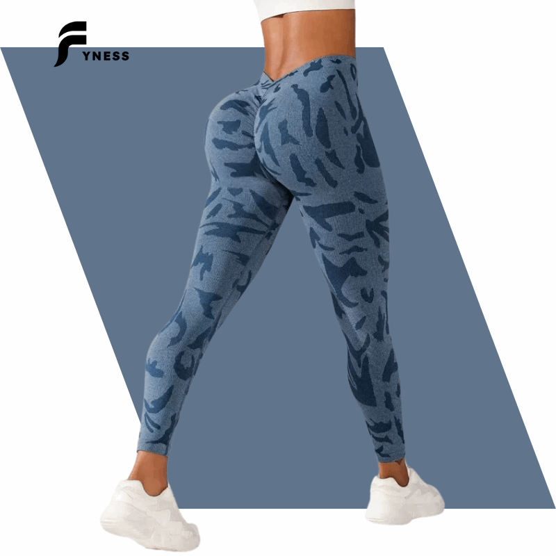 Legging femme synapse bleu variant