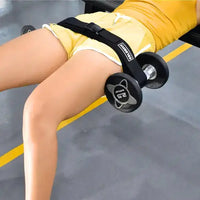 Dumbbell Weight Belt Hip Thrust Belt Pink Adjustable Kettlebells Workout Waistband Bodybuilding Yoga Home Gym Equipment Fyness Inc