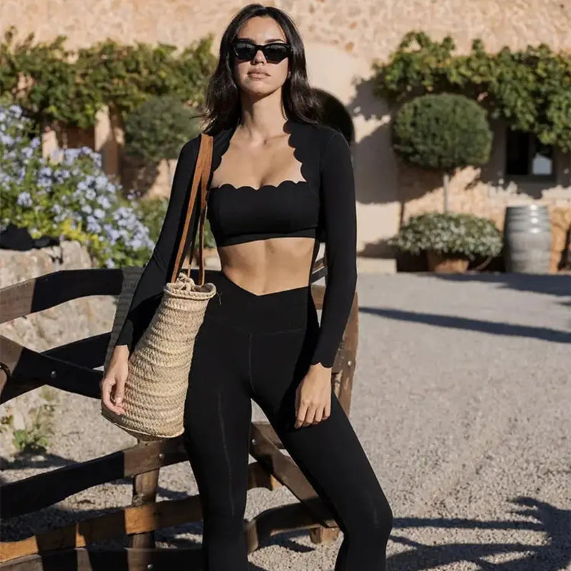 Top femme manche longue Aura