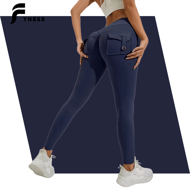 BootyBoost: Legging pour femmes Push-up variant bleu marine