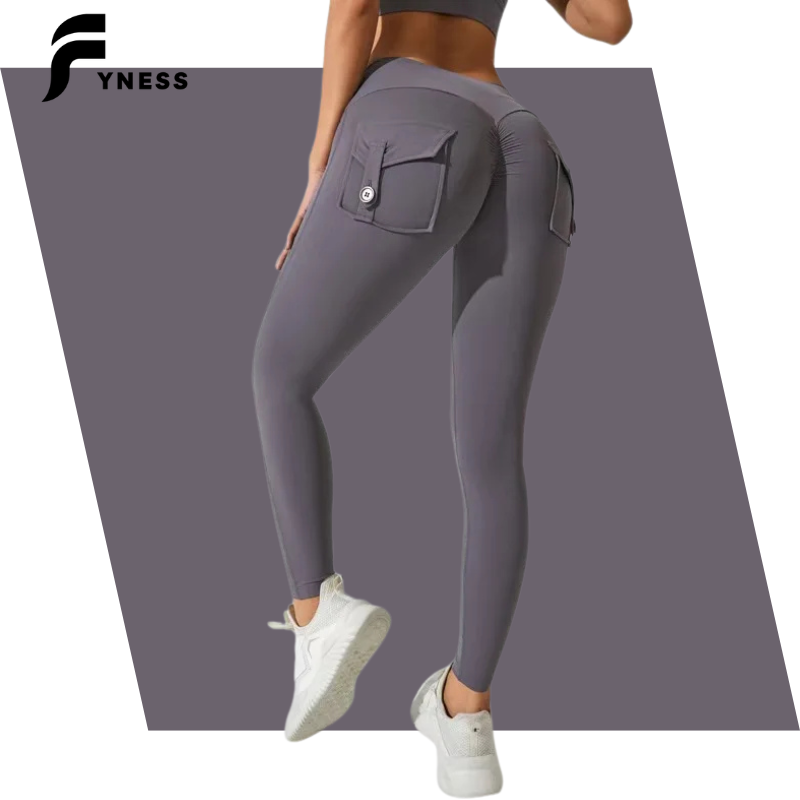 BootyBoost: Legging pour femmes Push-up variant gris