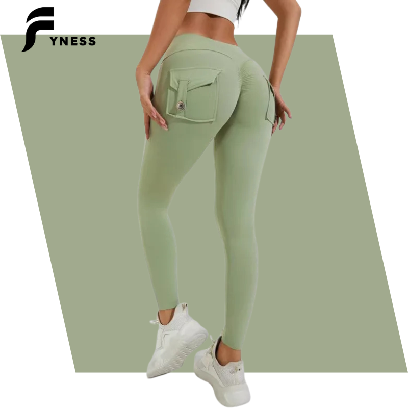 BootyBoost: Legging pour femmes Push-up variant kaki