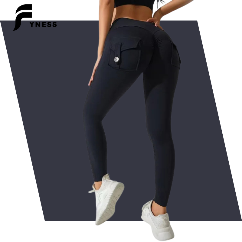 BootyBoost: Legging pour femmes Push-up variant noir