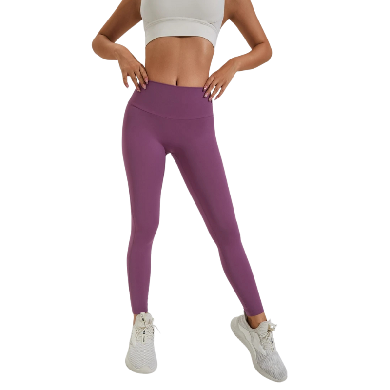 BootyBoost: Legging pour femmes Push-up violet face