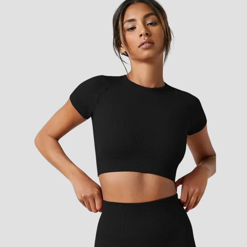 Crop Top Femme HarmonyFlex - Fyness Inc