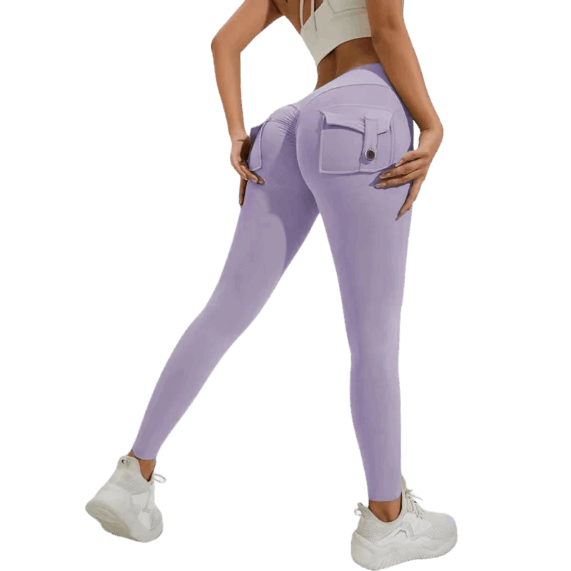 Legging BootyBoost pour femme  violet pastel