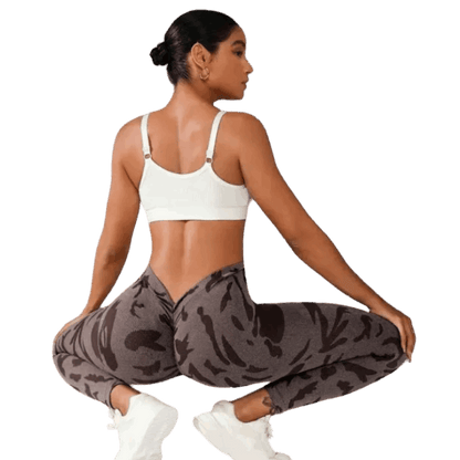Legging Femme SYNAPSE cafe accroupis