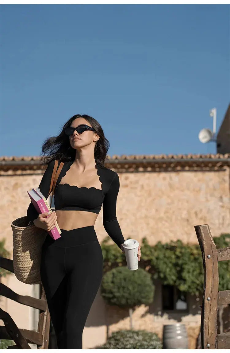 Top femme manche longue Aura