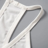 Sleeveless V Neck Ribbed Tank Top Spring Summer 2025 Women Clothes Casual Basic Top Black White Gray Camisloe Wholesale