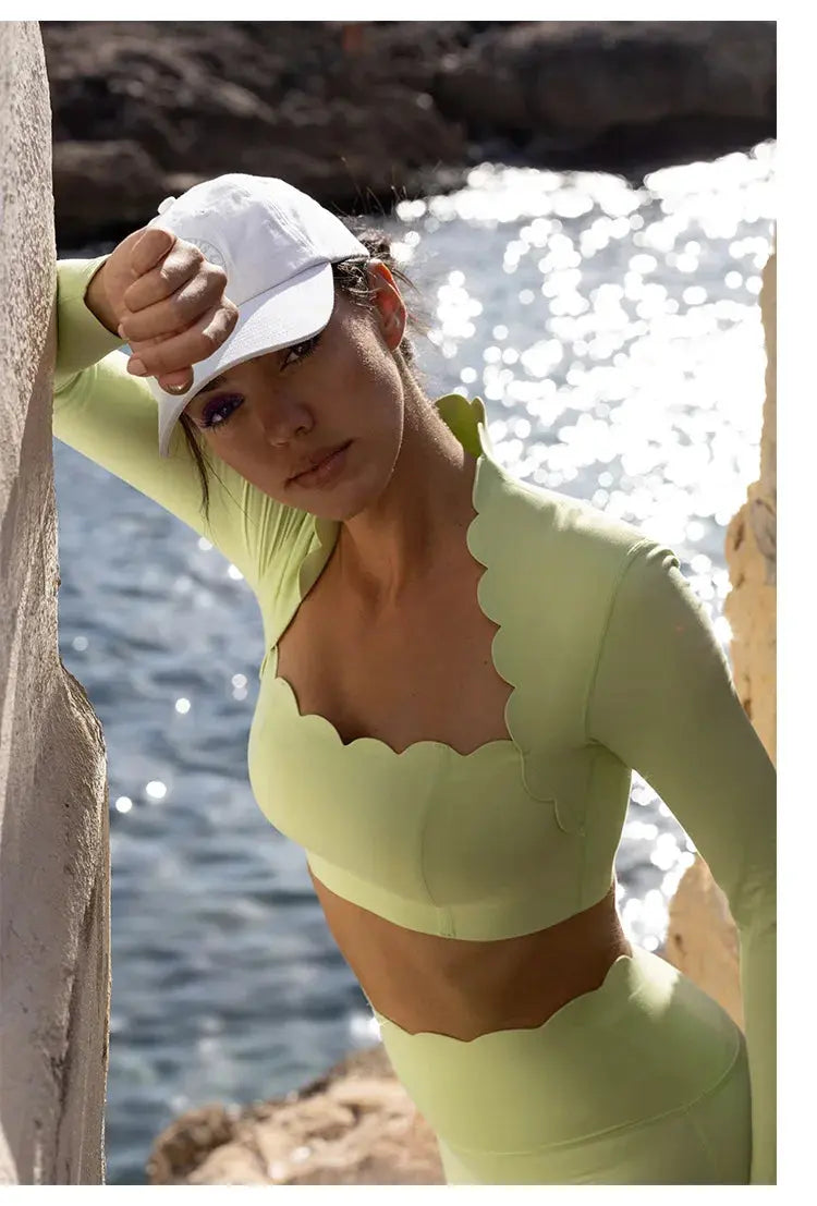 Top femme manche longue Aura