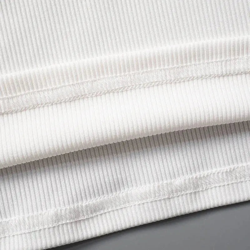 Sleeveless V Neck Ribbed Tank Top Spring Summer 2025 Women Clothes Casual Basic Top Black White Gray Camisloe Wholesale