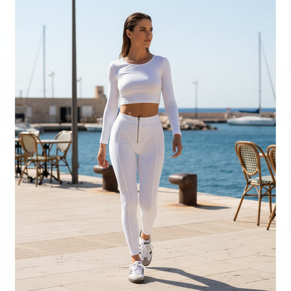 LINA — Legging taille haute