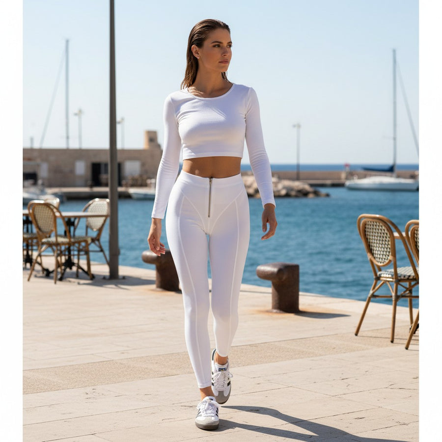 LINA — Legging taille haute